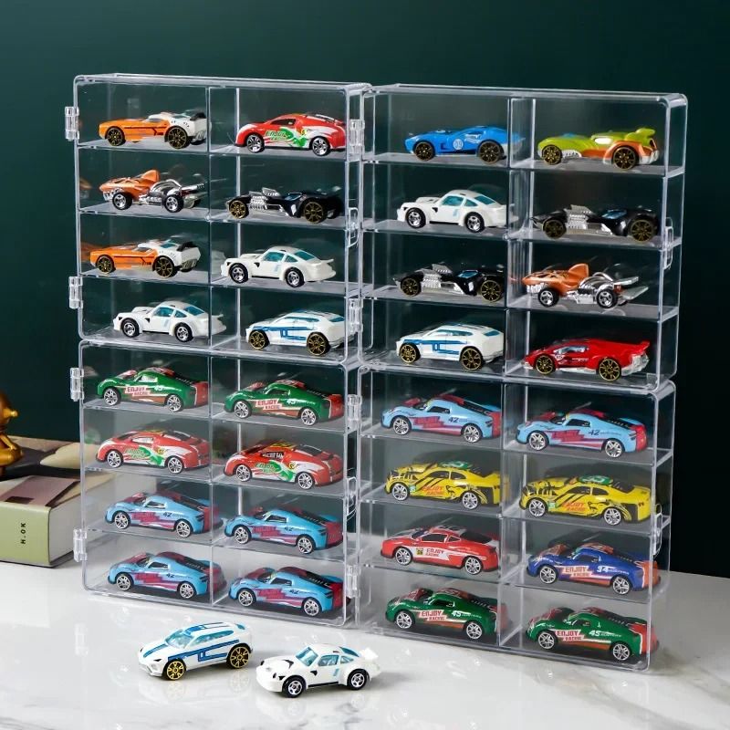 Transparent DustProof Car Model Storage And Display Rack 3