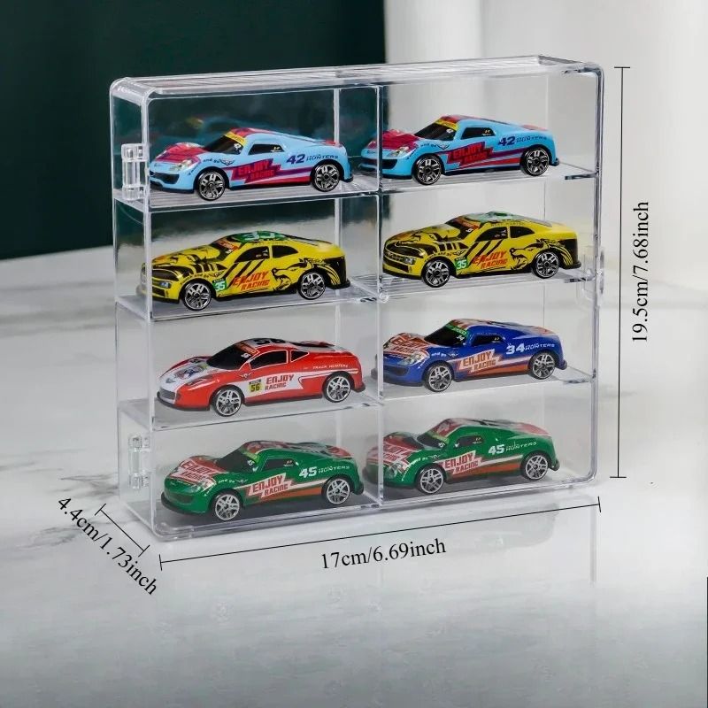 Transparent DustProof Car Model Storage And Display Rack 6