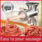Heavy Duty Hand Operated Manual Kitchen Meat Mincer And Sausage Filler 0