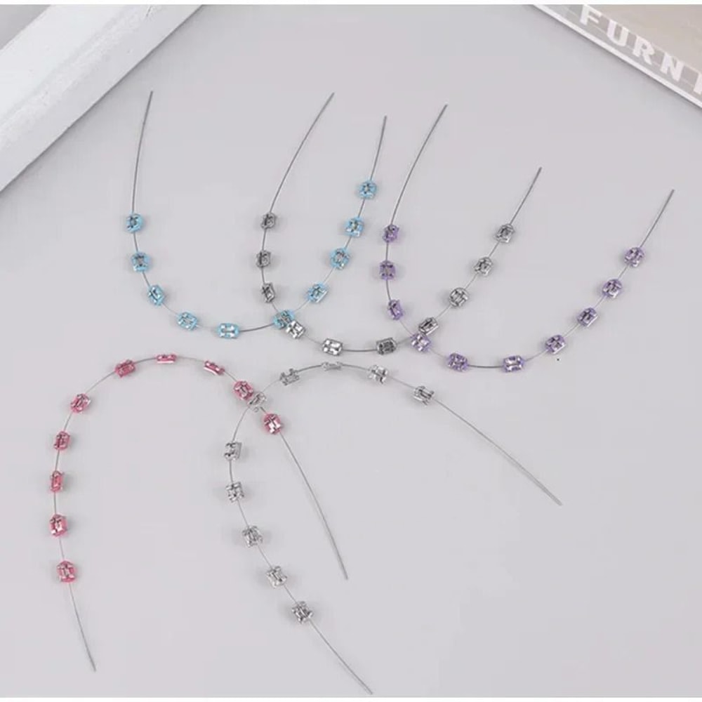 Fashion Braces Colorful Temporary Tooth Decoration 5