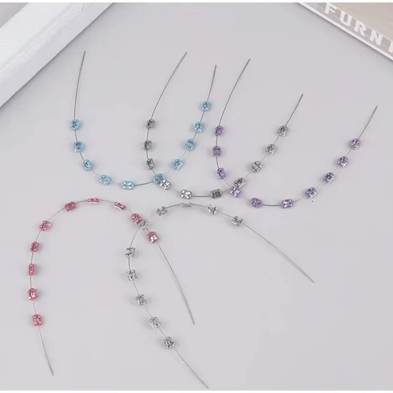 Fashion Braces Colorful Temporary Tooth Decoration 5