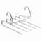 Stainless Steel Retractable Trouser Rack MultiFunctional Folding Hanger 7