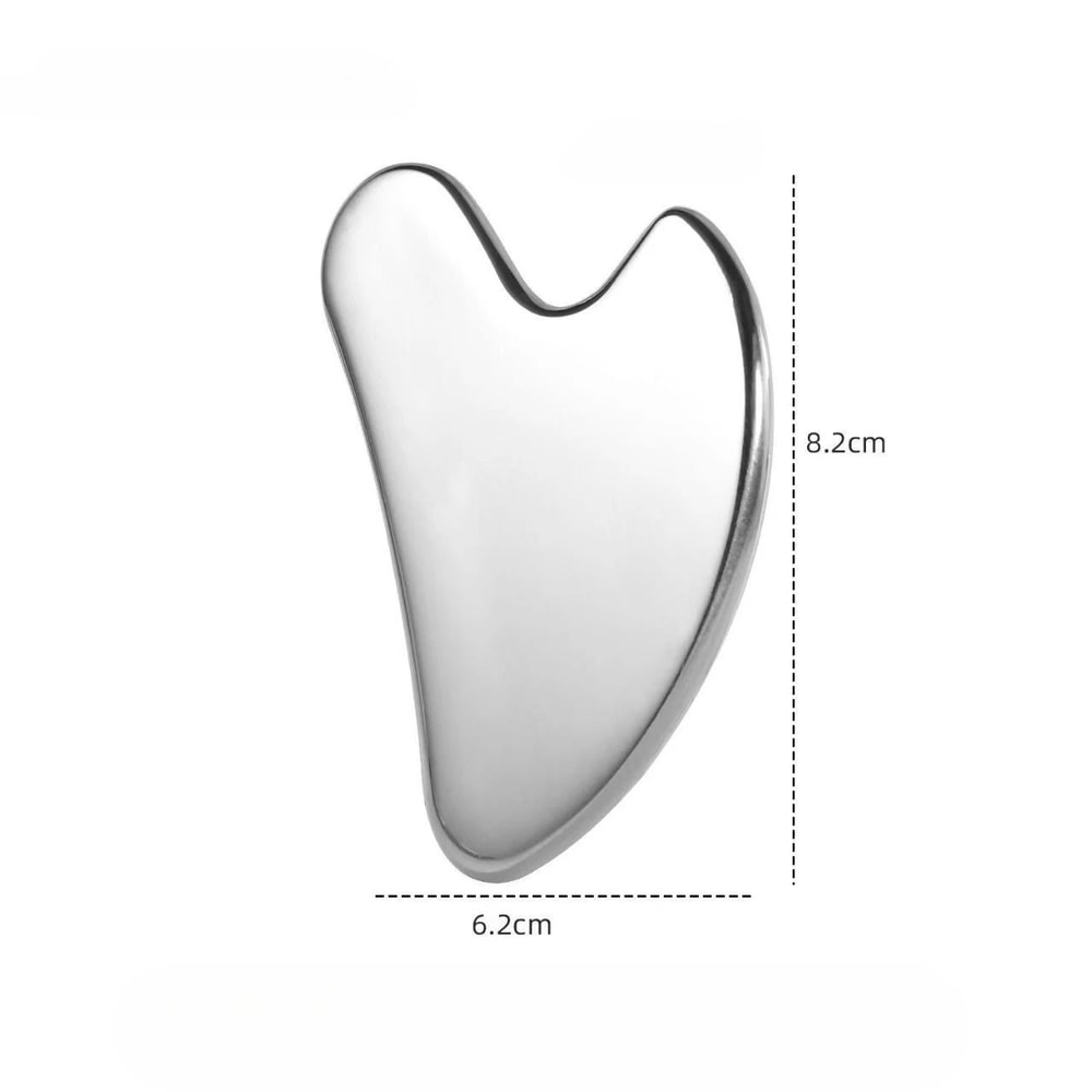 Stainless Steel Facial GuaSha Scraping Lifting Massage Tool 6