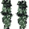 2Pcs Artificial Black Rose Vine Hanging Decorations 4