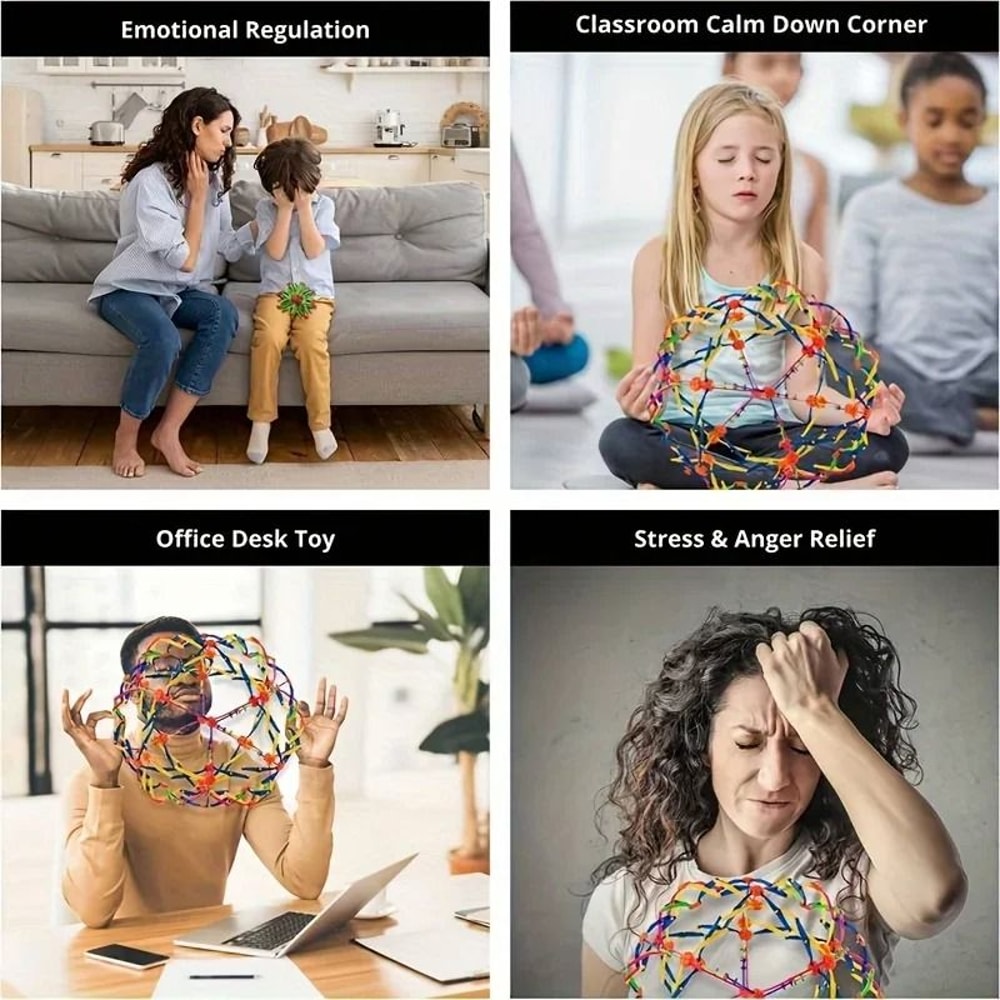 Large Expandable Breath Ball For Relaxation And Stress Relief 5