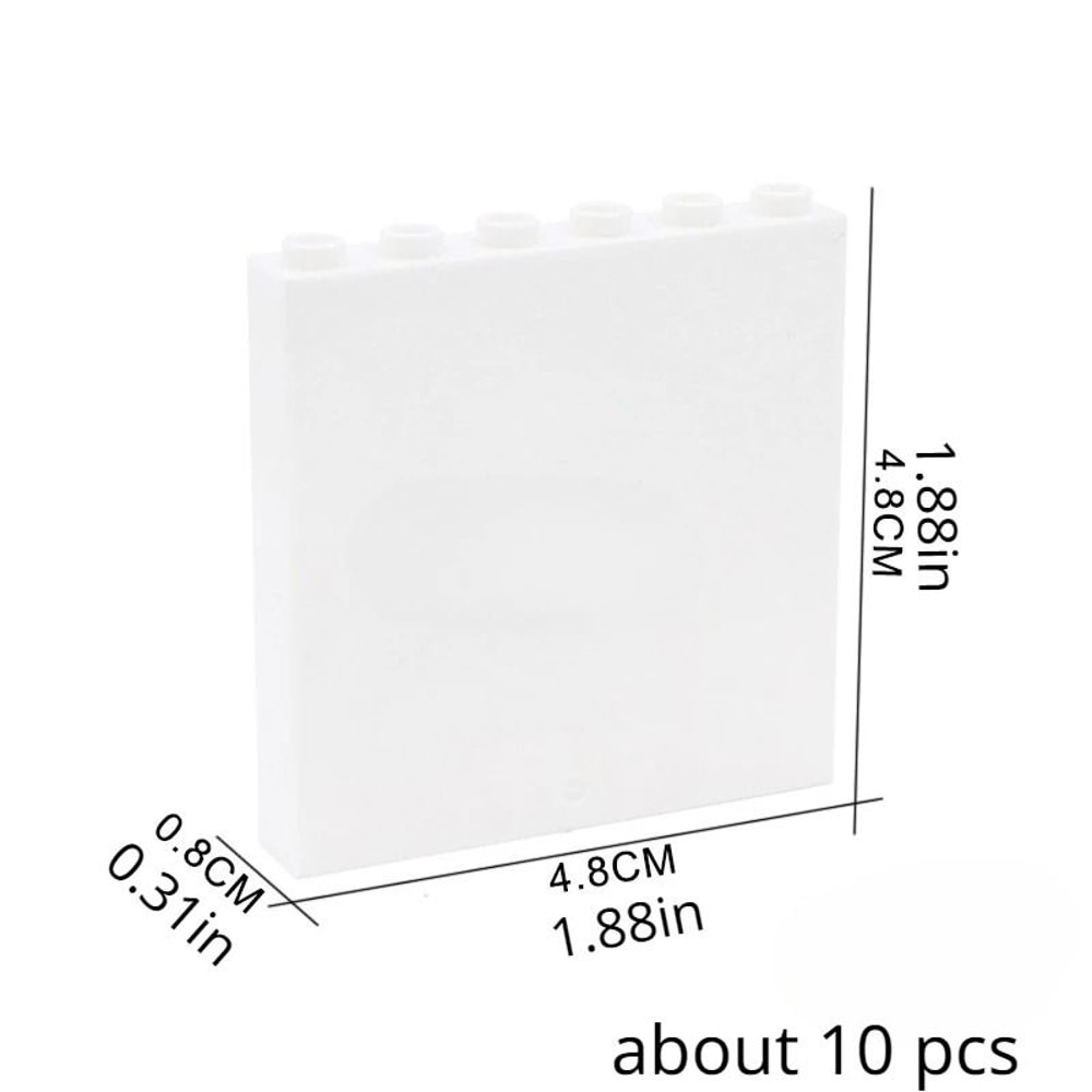 1x6x5 Window Glass House Wall Elements 9