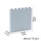 1x6x5 Window Glass House Wall Elements 10