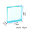 1x6x5 Window Glass House Wall Elements 3