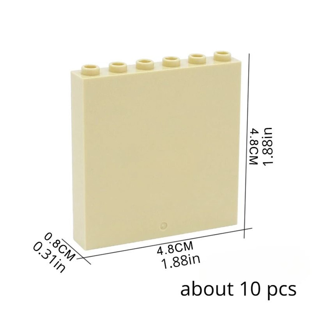 1x6x5 Window Glass House Wall Elements 6