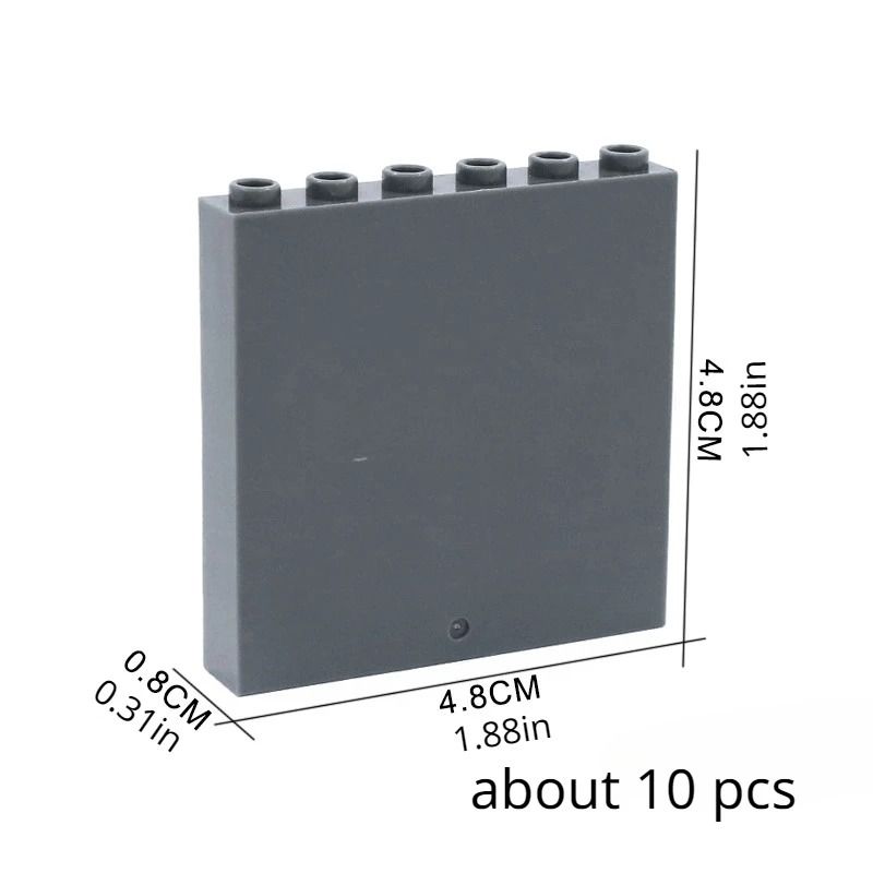 1x6x5 Window Glass House Wall Elements 8