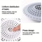 Silicone Shower Drain Hair Catcher And Sink Strainer 5