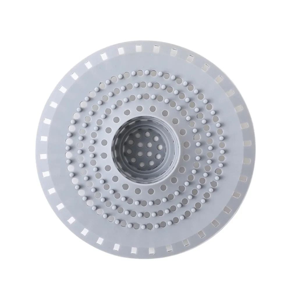 Silicone Shower Drain Hair Catcher And Sink Strainer 6