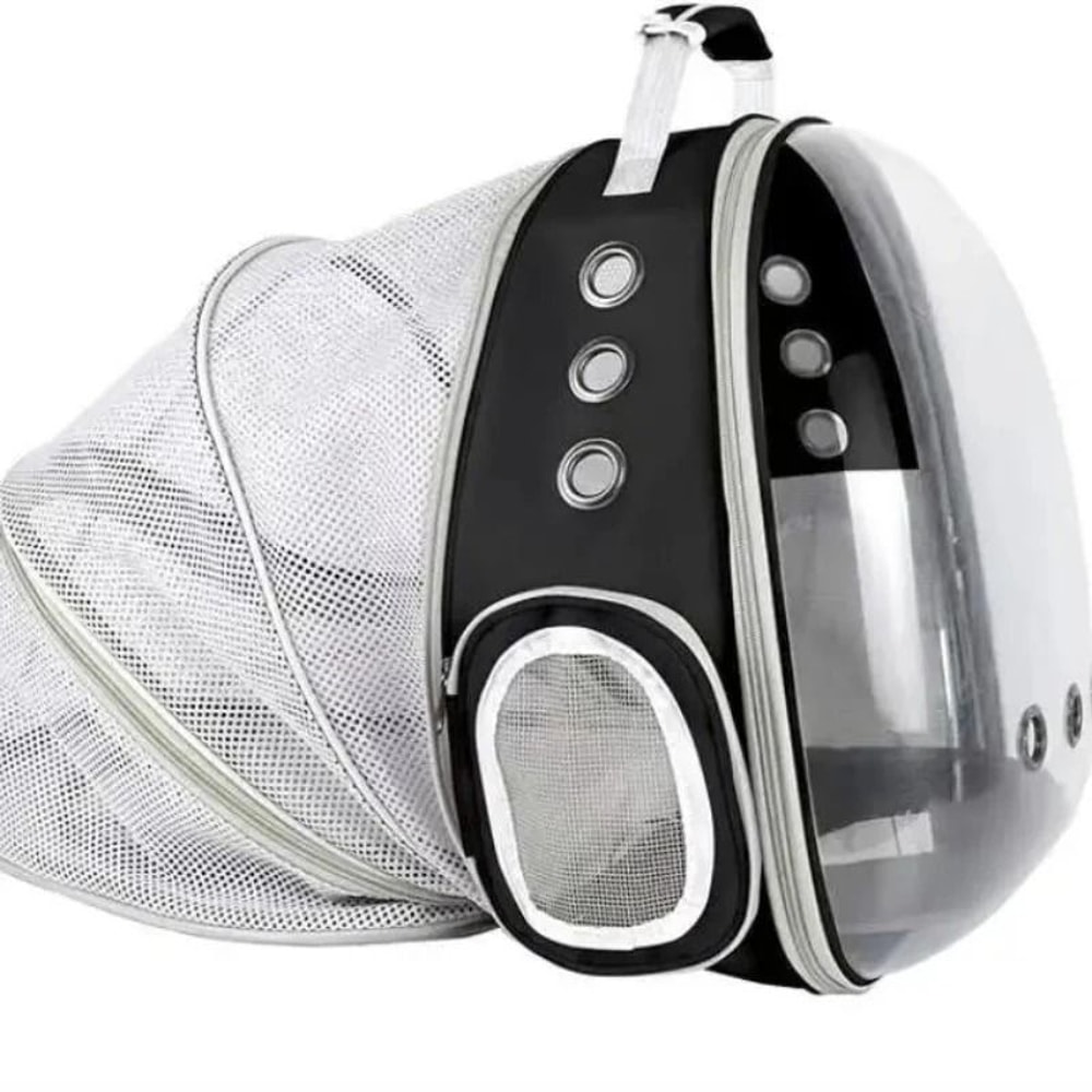 Expandable Transparent Cat Carrier Space Capsule Backpack 6