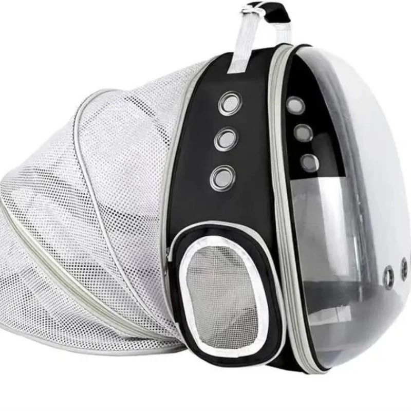 Expandable Transparent Cat Carrier Space Capsule Backpack 6
