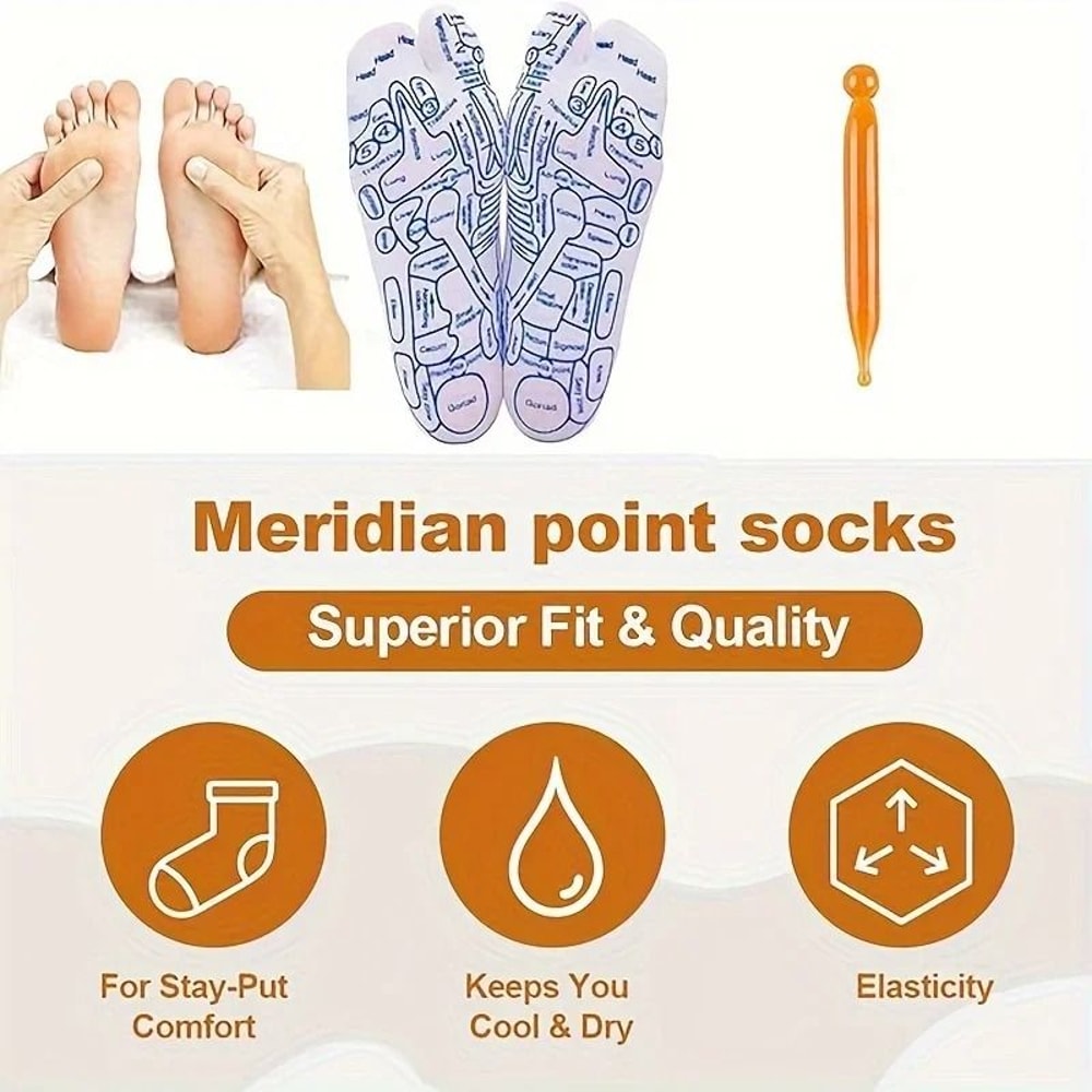 Multifunctional Finger Compression Socks Foot Massage Set 2