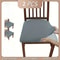 Solid Color Brushed High Elastic Chair Slipcovers 8