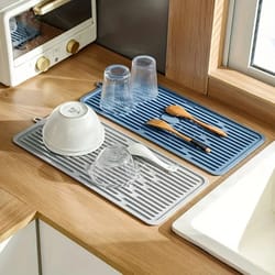 silicone roll-up dish drying mat