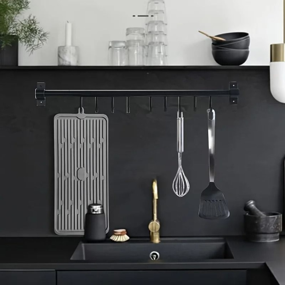 Silicone RollUp Dish Drying Mat 4