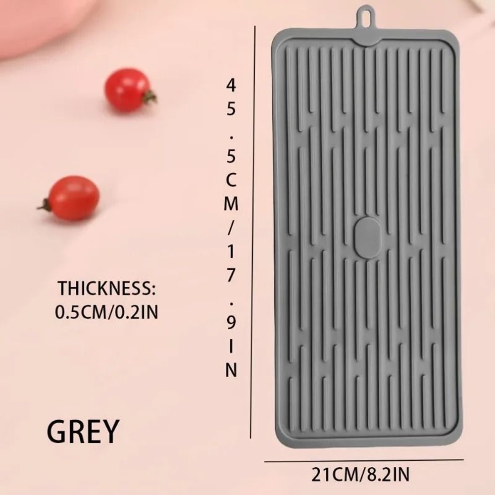 Silicone RollUp Dish Drying Mat 6