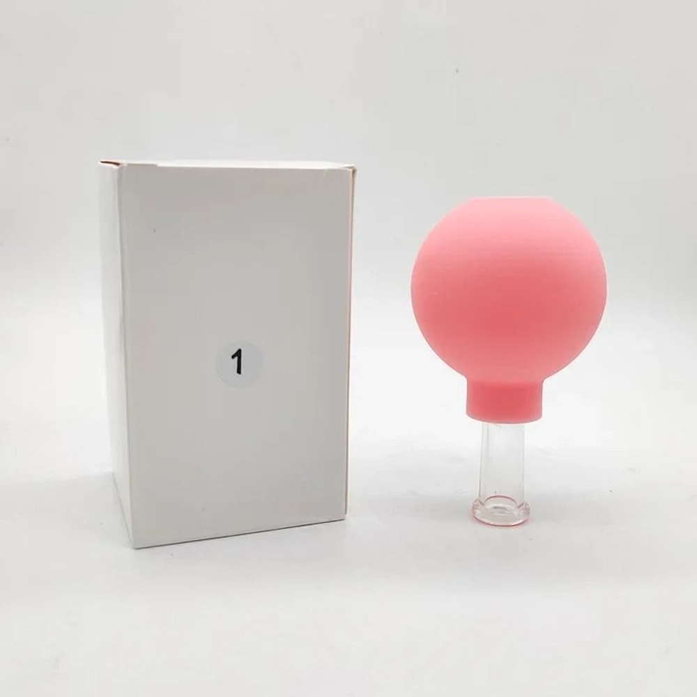 Vacuum Cupping Glass Jar Facial Body Massager 8