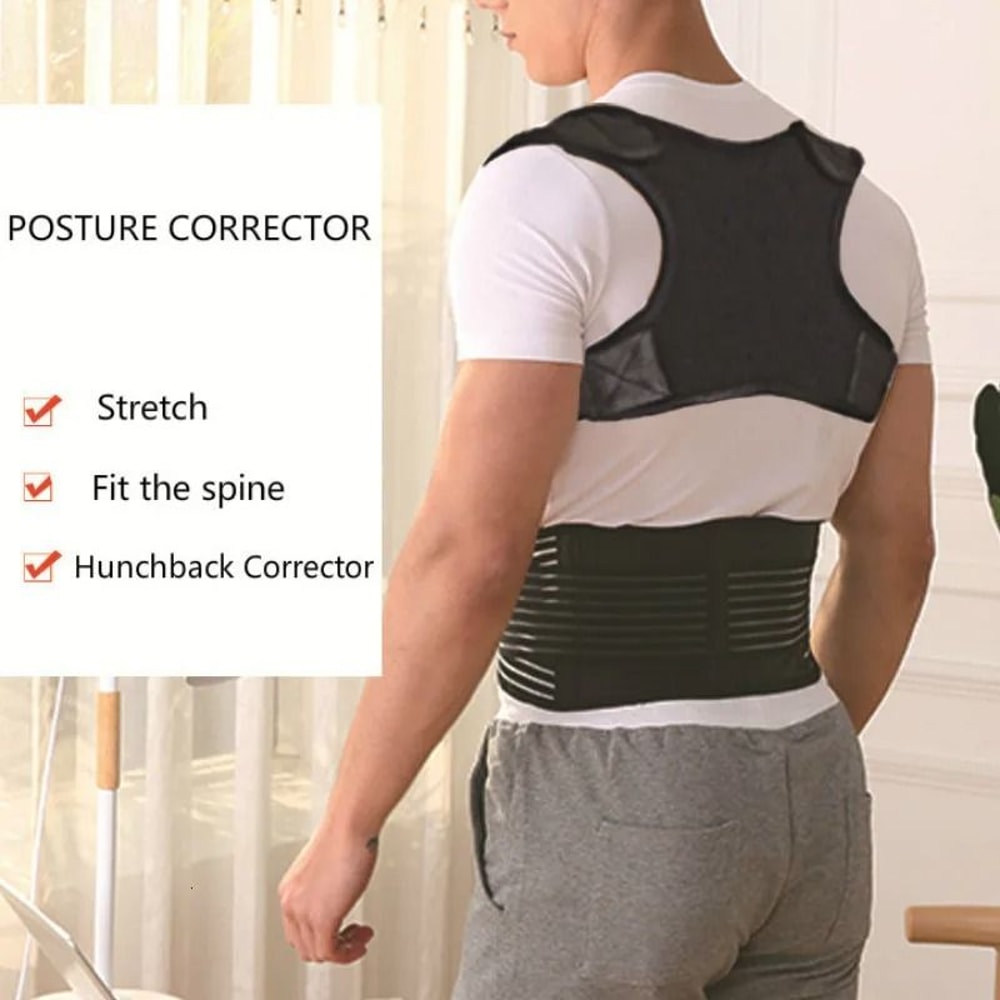 Invisible Adjustable Back Posture Corrector Shoulder Brace 1
