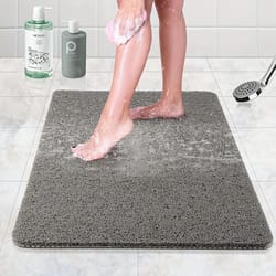 absorbent non-slip bathroom floor mats & door rugs