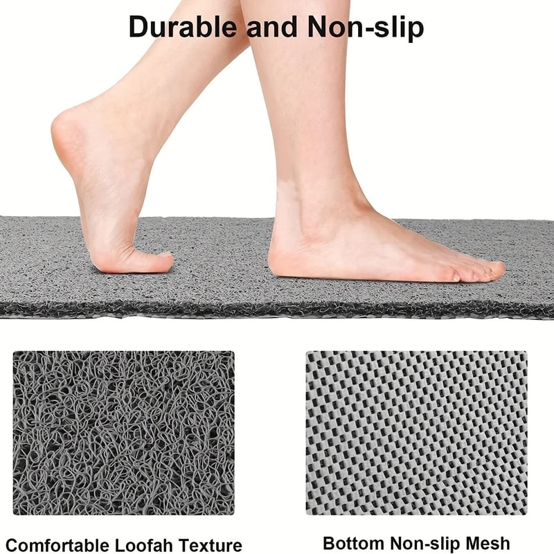Absorbent NonSlip Bathroom Floor Mats Door Rugs 4