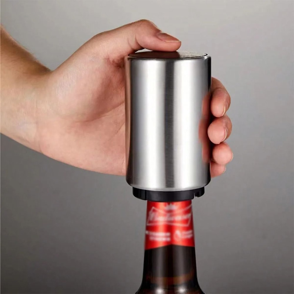 Stainless Steel Automatic Beer Bottle Opener 5