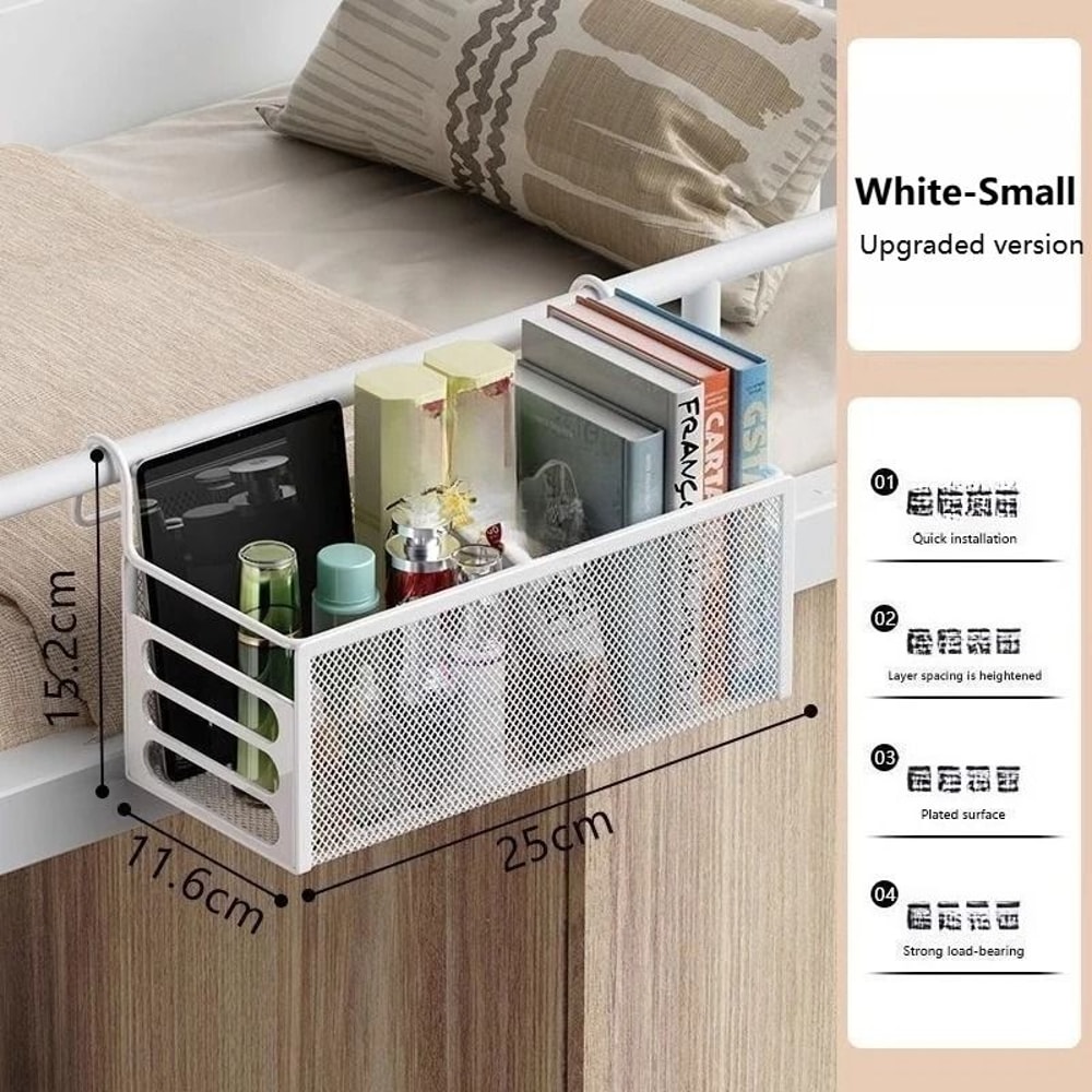 Dorm Essential Bedside Hanging Storage Basket 9