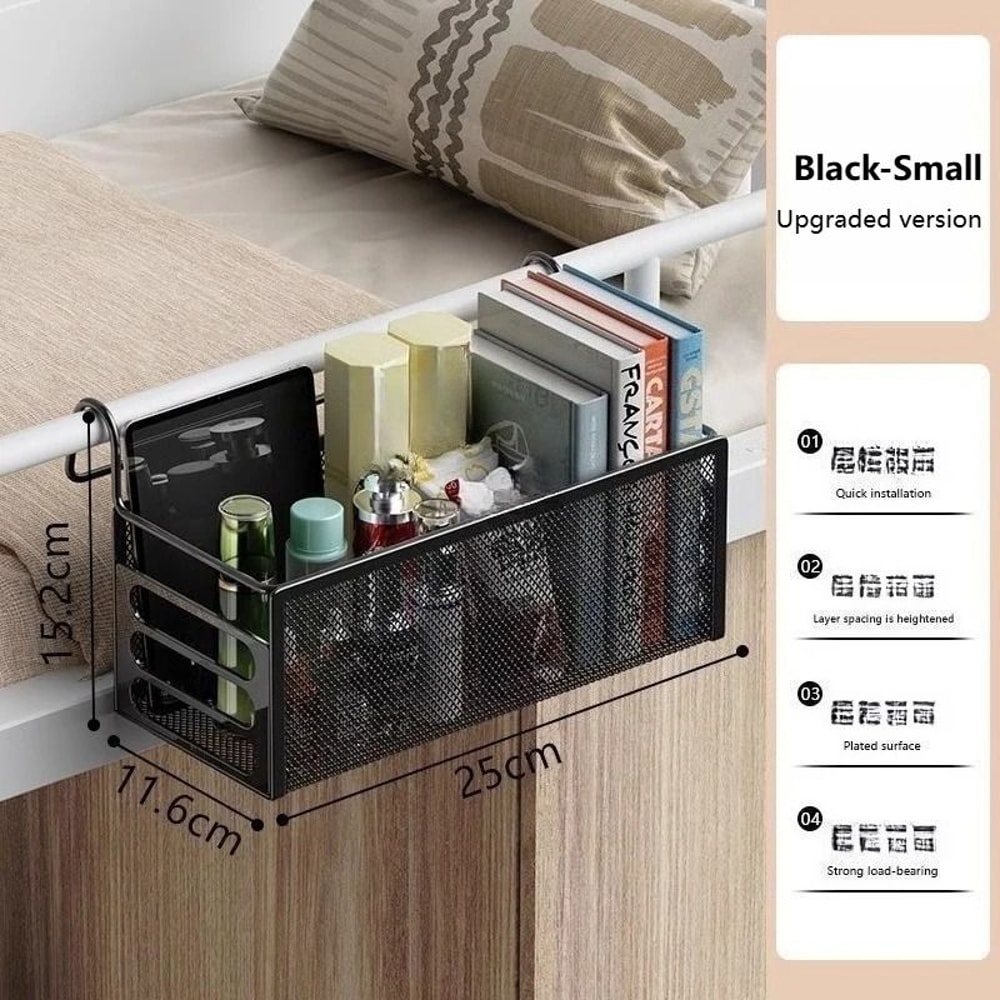 Dorm Essential Bedside Hanging Storage Basket 6