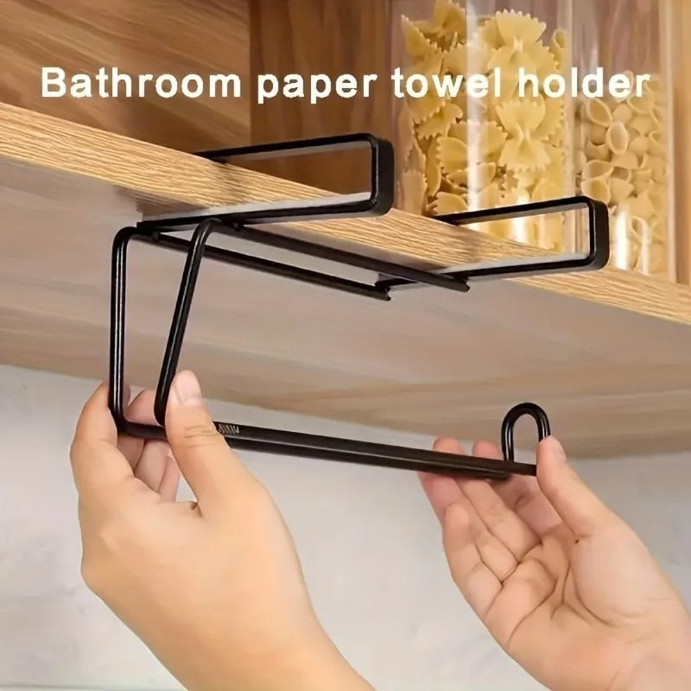 Stainless Steel UnderCabinet Paper Towel Holder 1