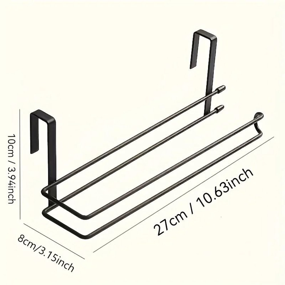 Stainless Steel UnderCabinet Paper Towel Holder 3