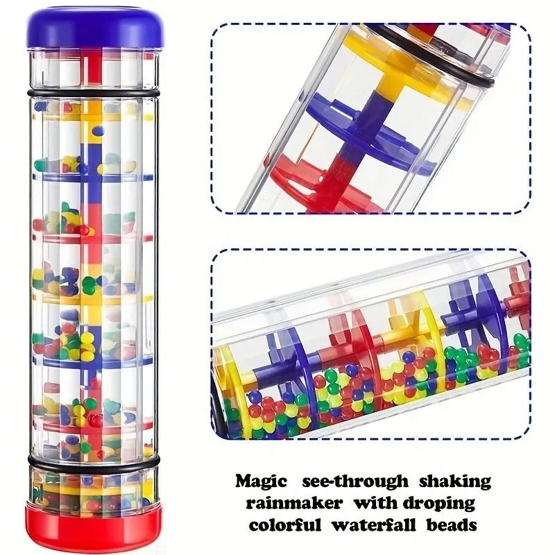 1Pc Rainmaker Musical Montessori Sensory Toy 4