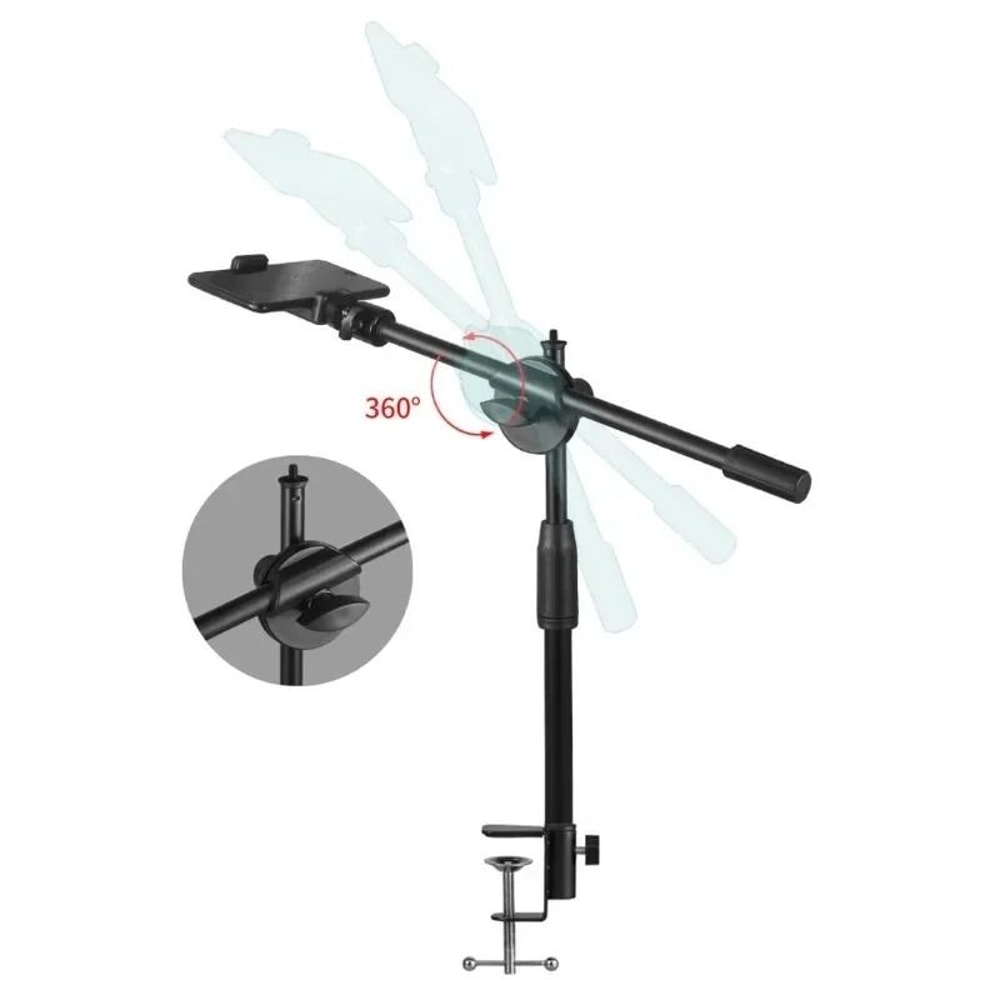 Horizontal Table Overhead Tripod For Smartphones 4