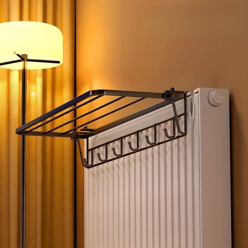 HeavyDuty WallMounted Radiator Rack 2