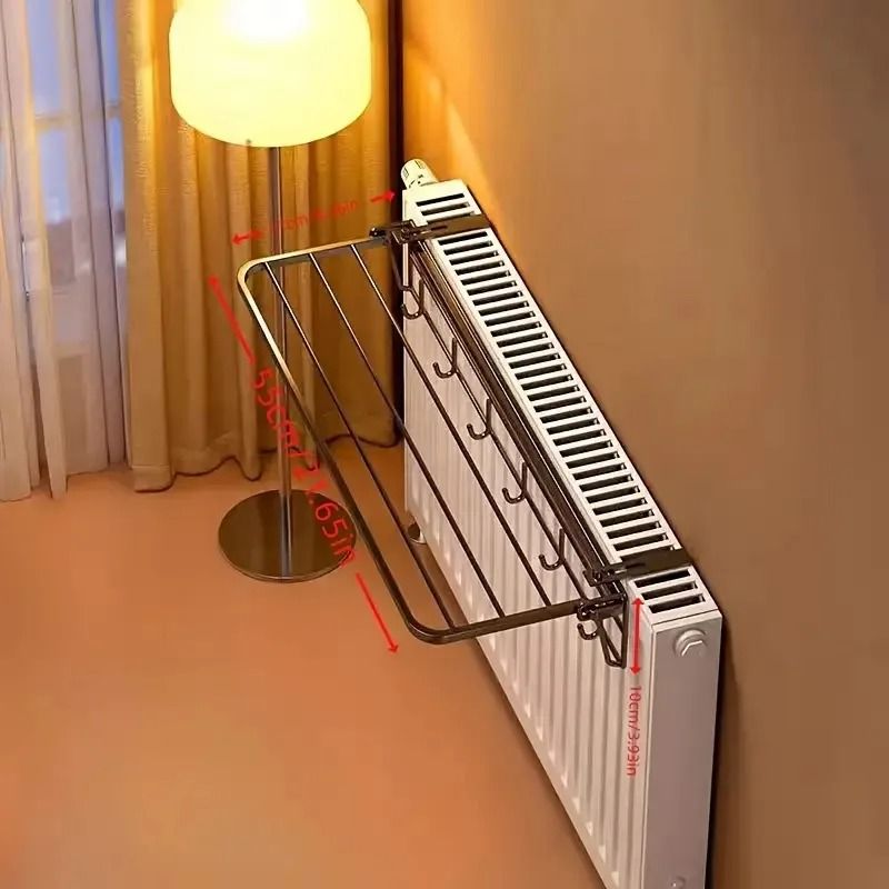 HeavyDuty WallMounted Radiator Rack 4