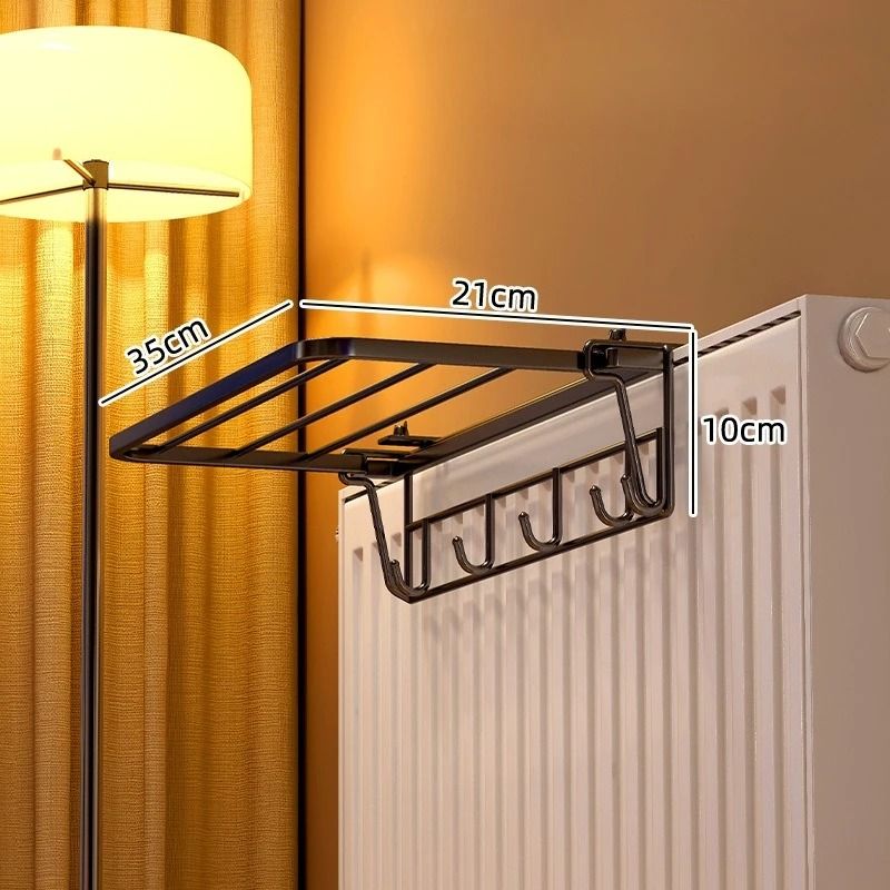 HeavyDuty WallMounted Radiator Rack 8