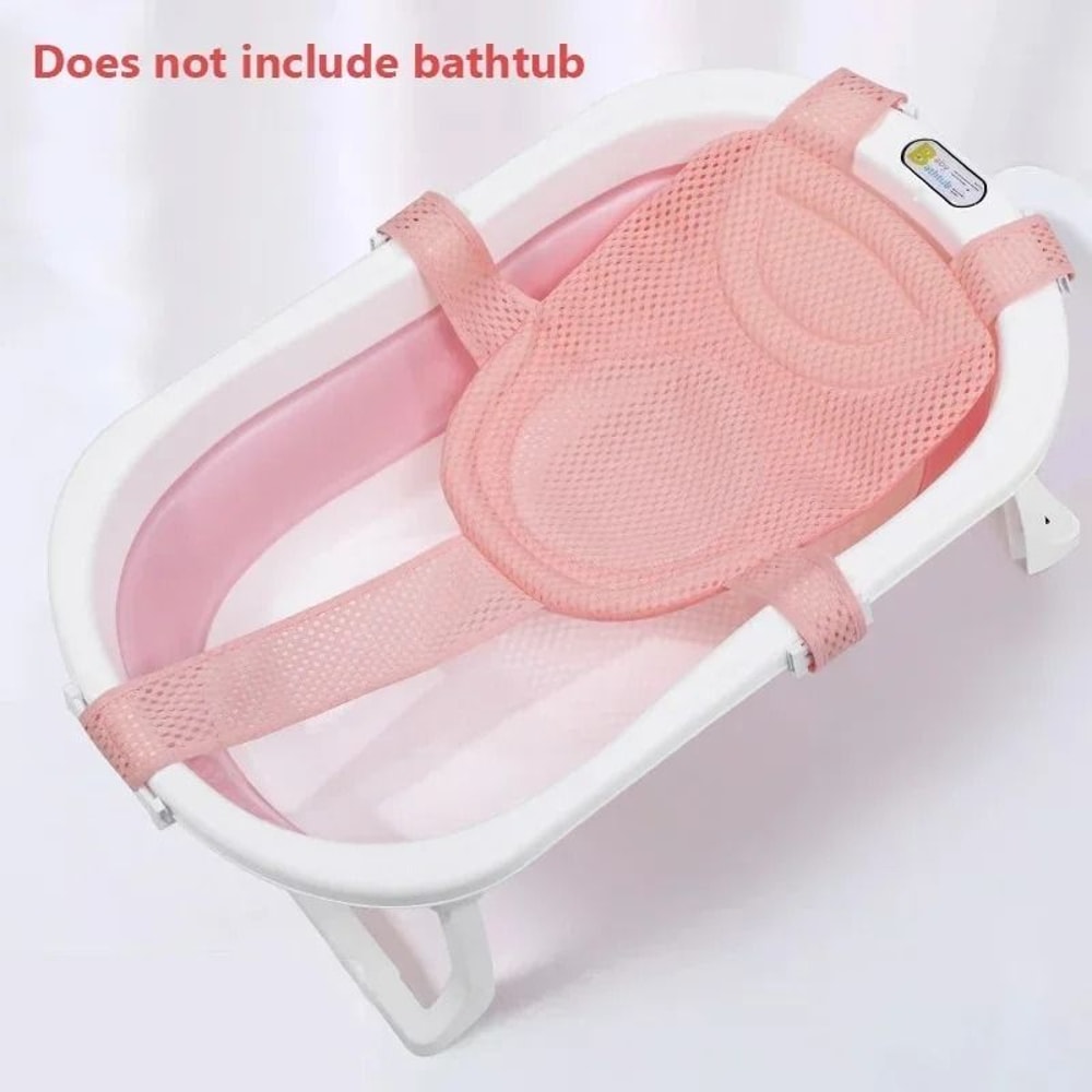Newborn Adjustable CrossShaped Bath Net Mat 9