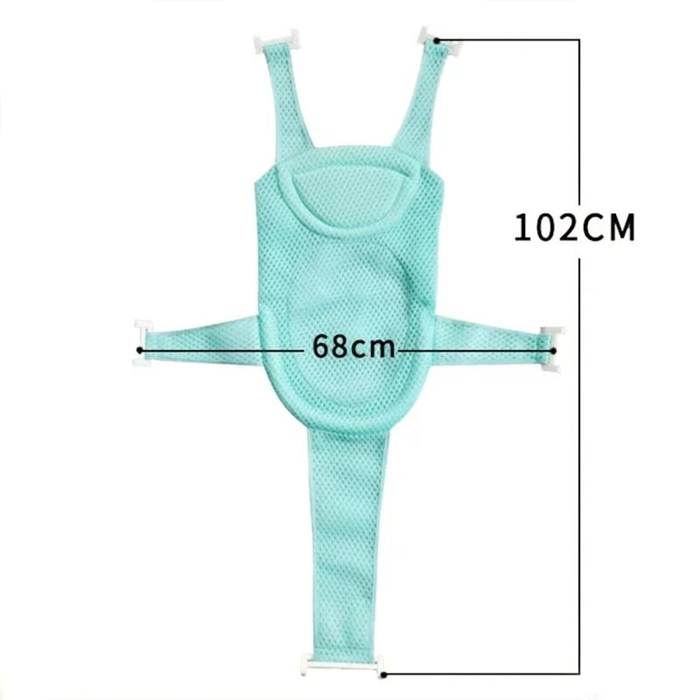 Newborn Adjustable CrossShaped Bath Net Mat 3