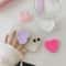 Ins Style Heart Silicone Phone Grip Bracket 1