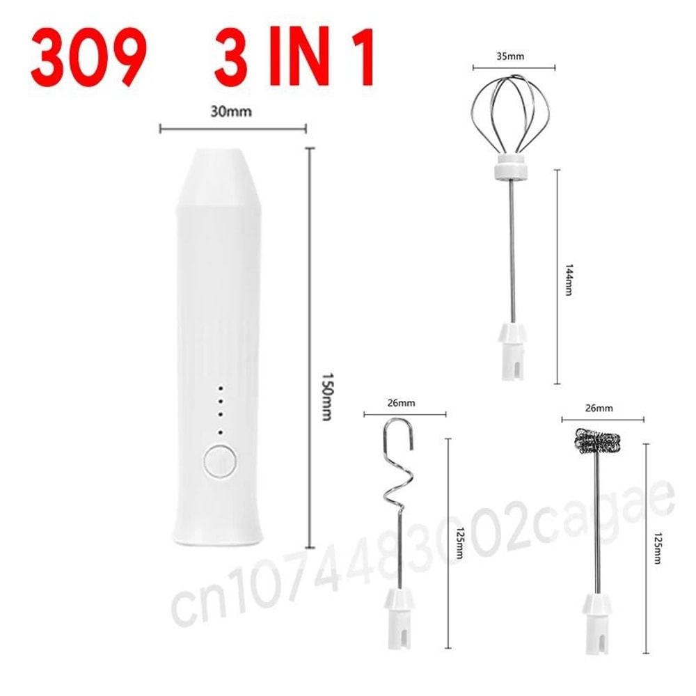 Wireless Handheld Electric Milk Frother 9
