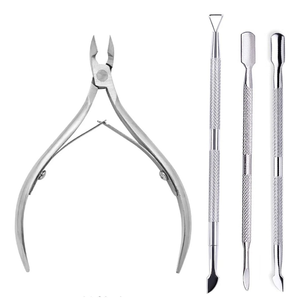4Piece Professional Stainless Steel Manicure Set 10
