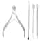 4Piece Professional Stainless Steel Manicure Set 25