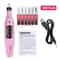 Electric Nail Drill Sander Set 9