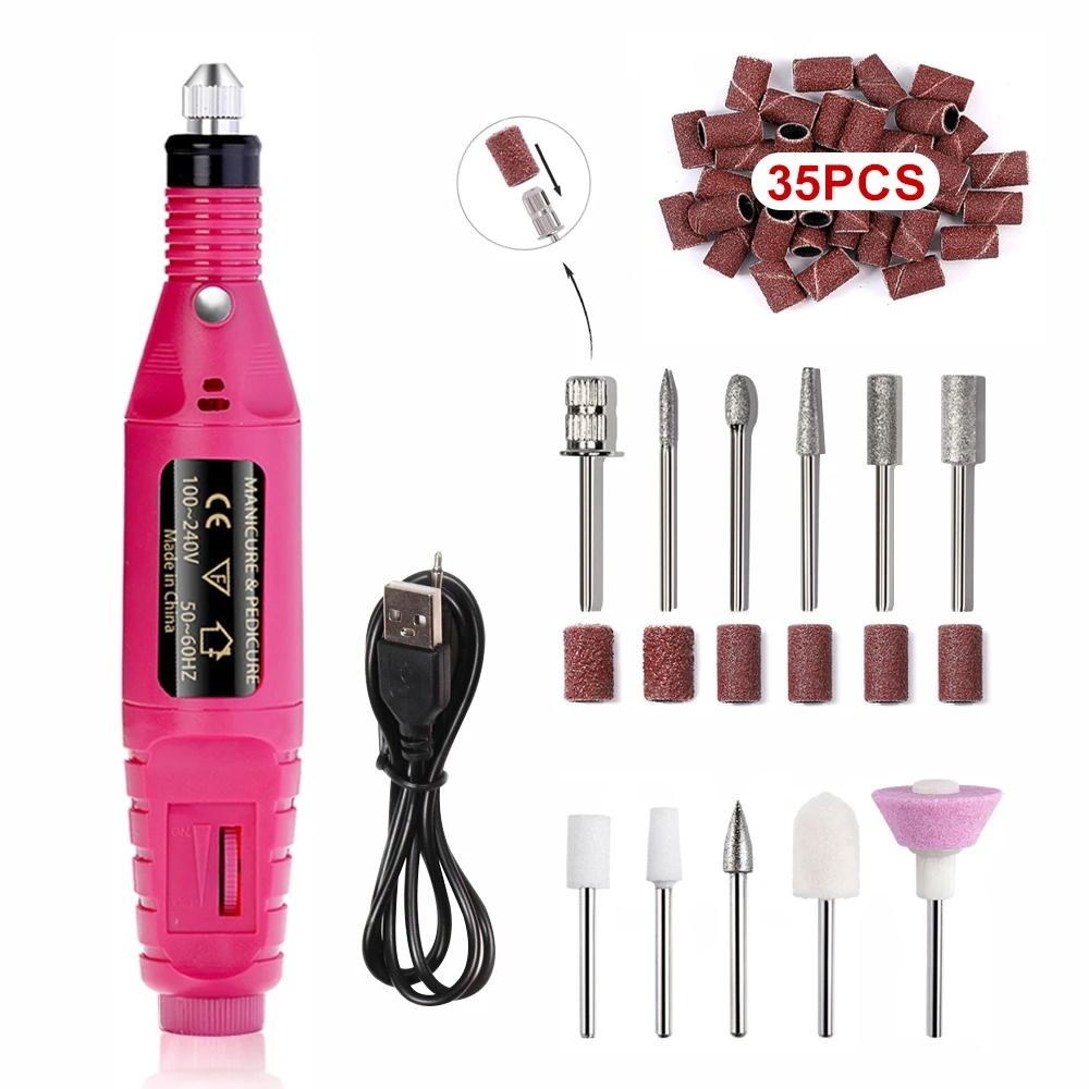 Electric Nail Drill Sander Set 18