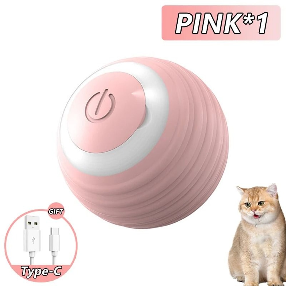 Cat Interactive Automatic Rolling Ball Toy 6