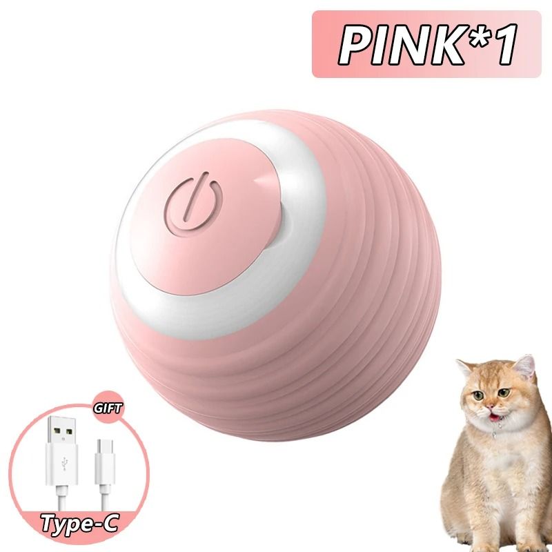 Cat Interactive Automatic Rolling Ball Toy 6