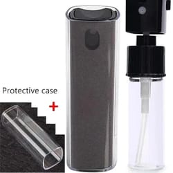 2 in 1 microfiber screen cleaner spray bottle
