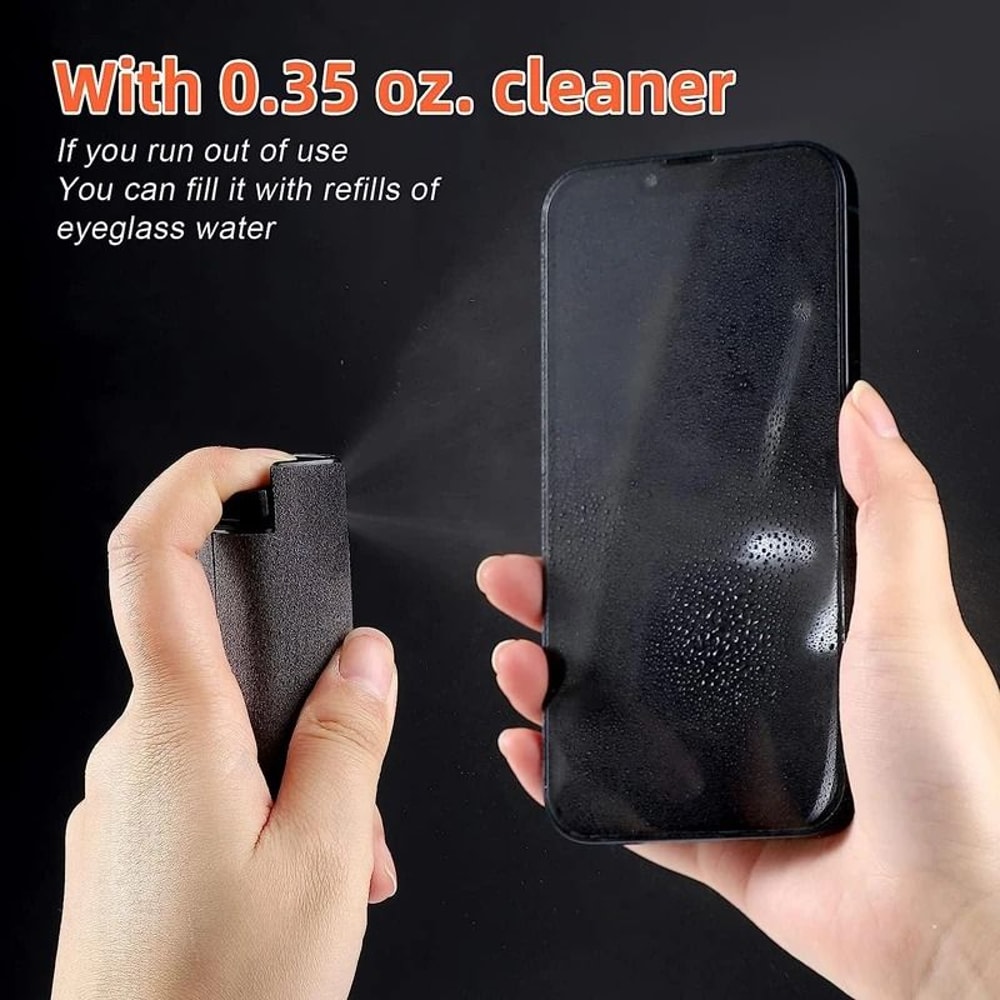 2 In 1 Microfiber Screen Cleaner Spray Bottle 2