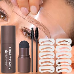 eyebrow stamp stencil kit